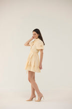Sorbet Dress Yellow - Calling June India