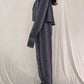Striped Trousers- Navy