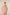 Woman wearing a pink patterned outfit against a beige background Calling June