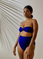 Ring Bikini Top (with Removable Halter Straps) - Royal Blue