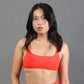 Bandeau Bikini Top - Orange