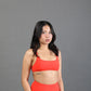 Bandeau Bikini Top - Orange