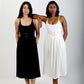 Pleated Skirt with Pockets - White
