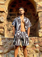 Swim Shorts - Noir Wave