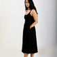 Pleated Skirt with Pockets - Black