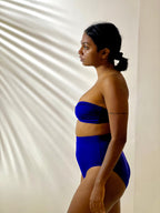 Ring Bikini Top (with Removable Halter Straps) - Royal Blue