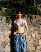 Cosmic Wave Lounge Trousers with Pockets