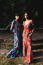 Cosmic Wave Lounge Trousers with Pockets