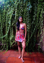 Cayenne Wave Coverall Skirt