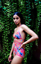 Cayenne Wave High Waist Bikini Bottom