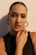 Sunbeam Hoops in Gold