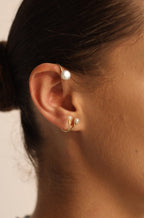 Ear cuffs with Pearls