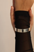 Scale Handcuff Silver