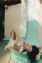 Jasmine Wave Winged Bikini Top