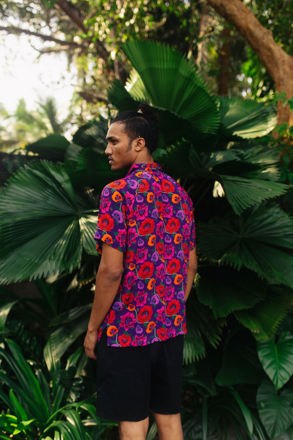 Oriental Poppy Shirt