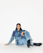 Ocean Crop Denim Jacket