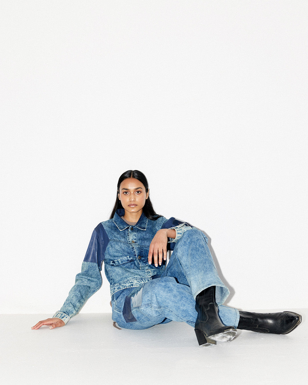 Ocean Crop Denim Jacket