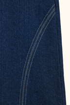 FELLED SEAM TOP & DIAGONAL SLIT SKIRT SET