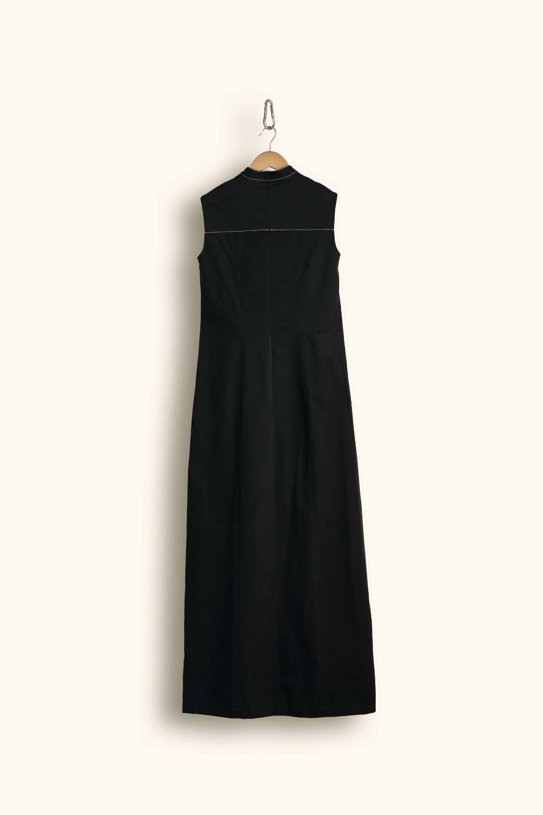 PANELED MAXI DRESS