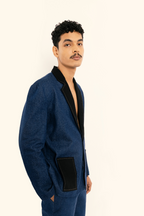 BLACK CONTRAST JACKET