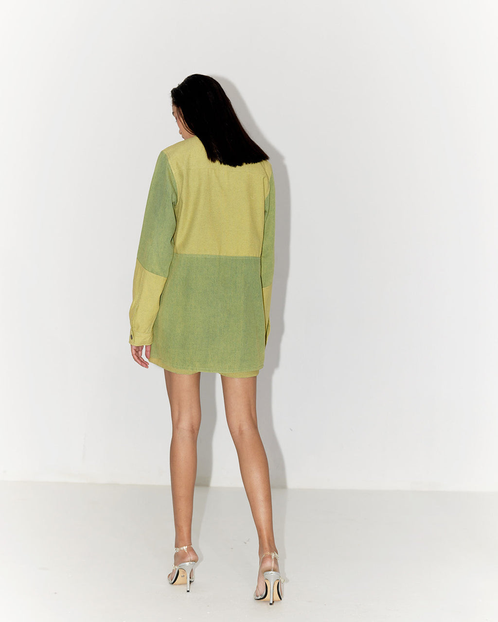 High Rise Asymmetric Shorts