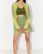 High Rise Asymmetric Shorts