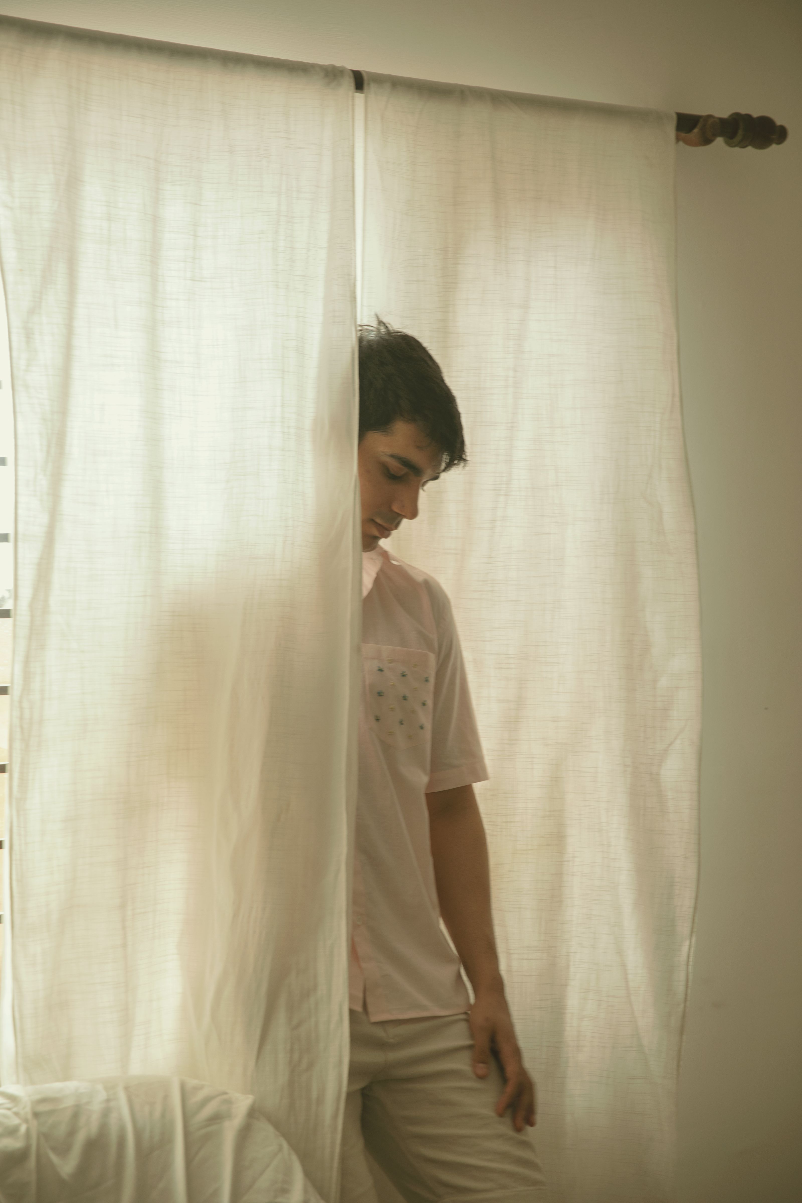 Soft Pink Cotton Shirt