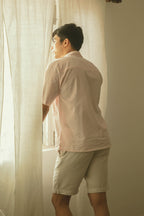 Soft Pink Cotton Shirt