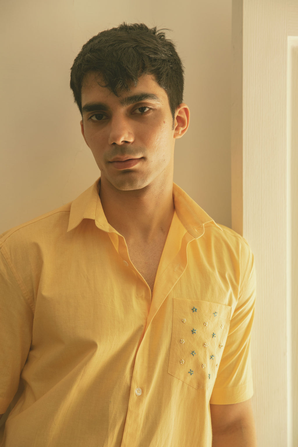 Yellow Cotton Shirt